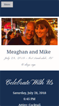 Mobile Screenshot of meaghanandmike.com